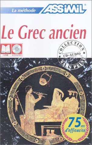 Le Grec ancien sans peine (1 livre + coffret de 4 CD) 3135415011055
