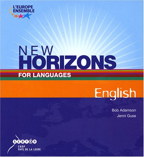 New horizons for languages English (1Cédérom) 9782866284237