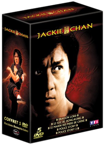Coffret Jackie Chan 5 DVD : Dragon Lord / Le Flic de Hong-Kong / Le Marin des mers de Chine / Police Story / Police Story 2 3384442027755