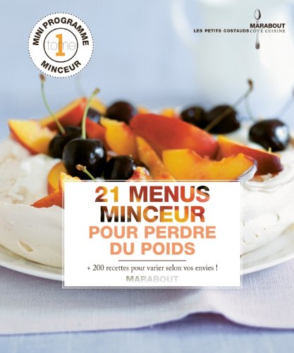 21 menus minceur pour perdre du poids 9782501069717