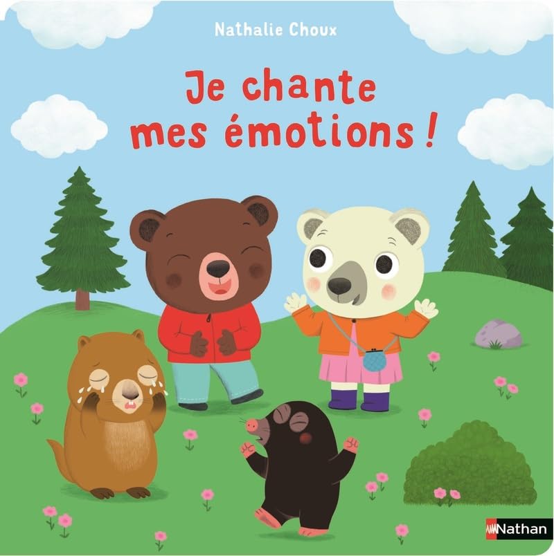Je chante mes émotions ! - Livre sonore avec 6 comptines pour apprendre à exprimer ses émotions en musique - Dès 2 ans 9782095049539