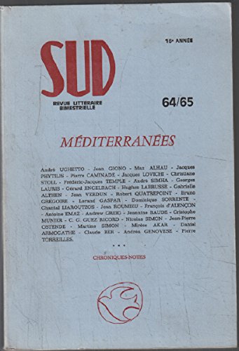 Revue Sud Numero 64 : Mediterranees 9782864460640