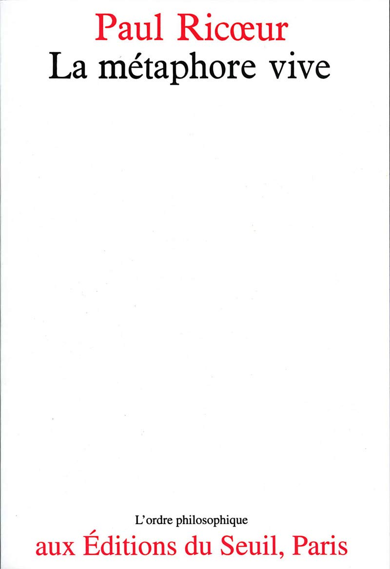 La Métaphore vive 9782020027496