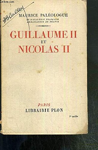 Guillaume II et Nicolas II. 