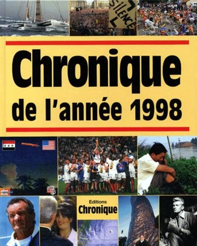 Chronique de l'année 1998 9782843550102