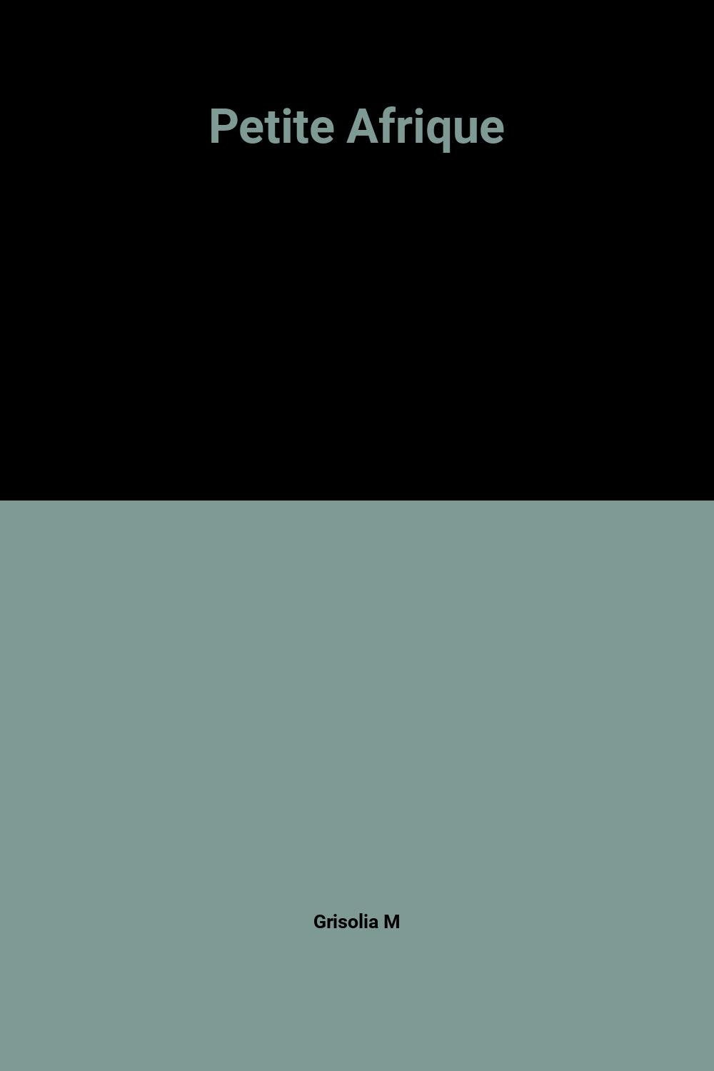 Petite Afrique 9782715804432