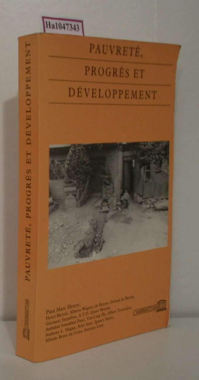 Pauvreté, progrès et développement 9782738403261