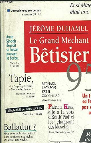 Le grand méchant bêtisier 1995 9782709614276