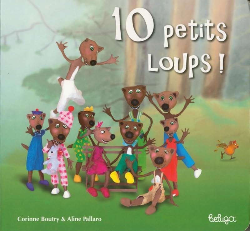10 petits loups ! 9782843466274
