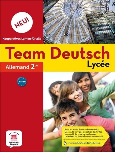 Team deutsch neu lycee 2nde - livre de l'eleve specimen 9782356853011