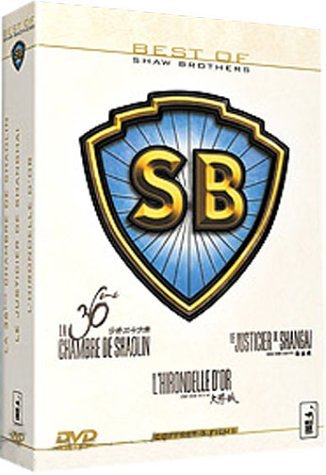 Coffret Shaw Brothers 3 DVD : La 36e chambre de Shaolin / Le Justicier de Shangaï / L'Hirondelle d'or 3700301001436