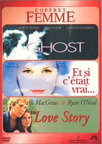 Coffret cadeau Femme 3 DVD : Ghost / Et si c'était vrai / Love story 3333973144790