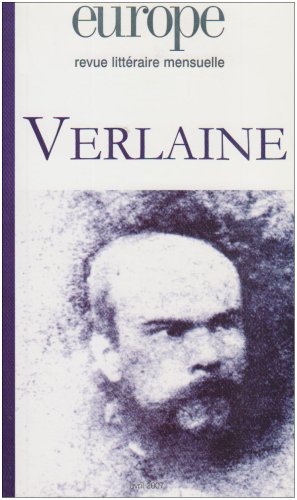 EUROPE PAUL VERLAINE N 936 AVRIL 2007 9782351500064