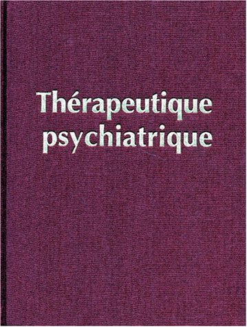 Thérapeutique psychiatrique 9782705662707