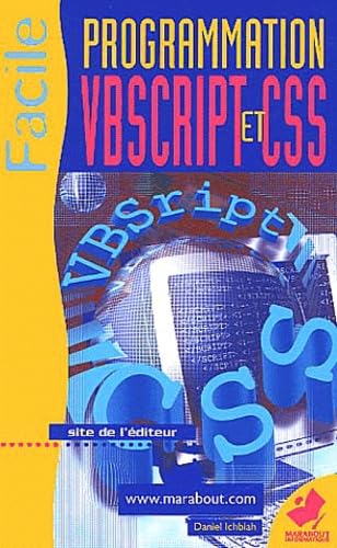 Programmation Vbscript Et Css 9782501037778