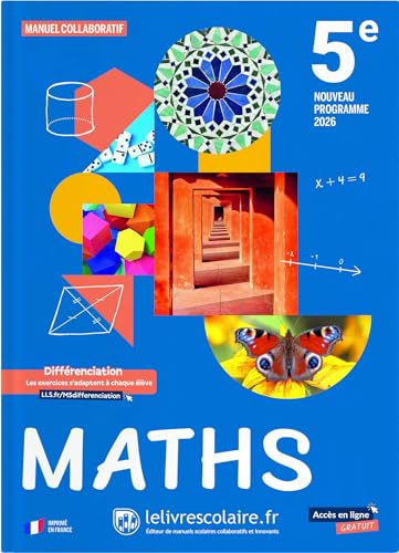 Mathématiques 5e: Manuel 9791040008637
