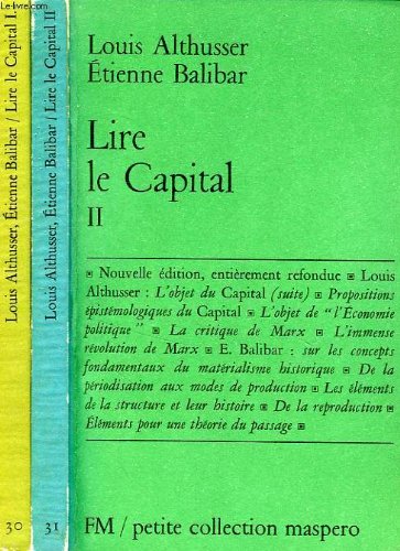 Lire Le Capital - Tomes 1 Et 2 