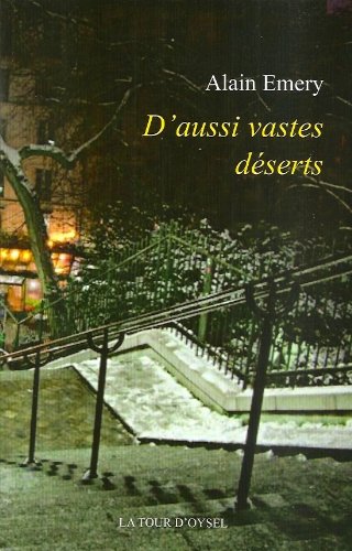 D'aussi vastes déserts 9782915885057