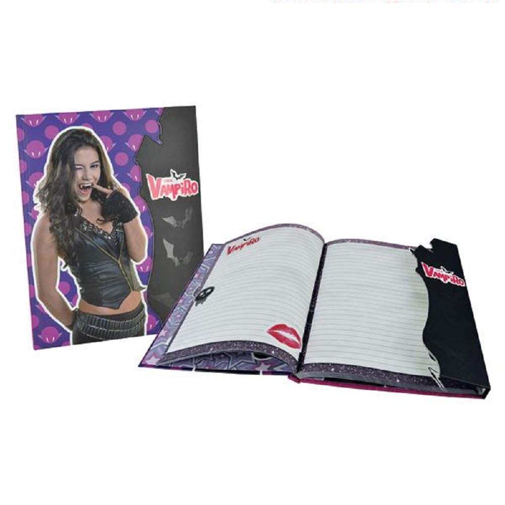 Chica Vampiro - 6785 - Journal Intime Avec Fermeture Magnétique En Présentoir 3700320067857