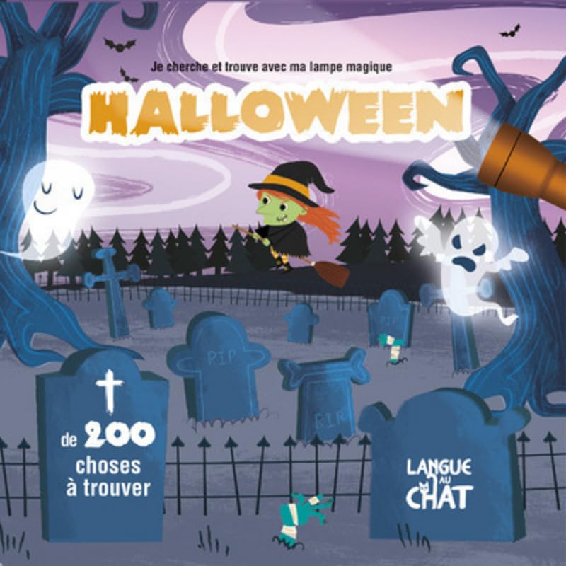 Halloween - Je cherche et trouve avec ma lampe magique (01) 9782806307729