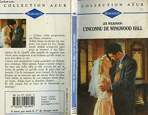 L'inconnu de wingwood hall - adam's angel 9782280041829