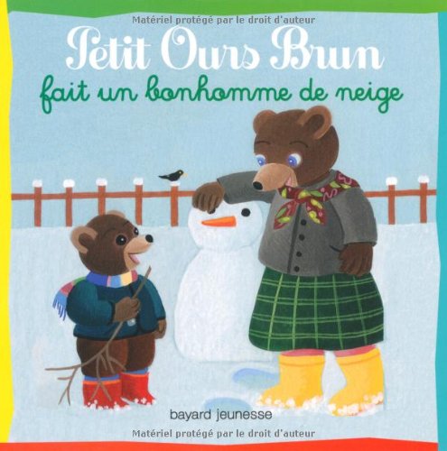 Petit Ours Brun fait un bonhomme de neige 9782747036054