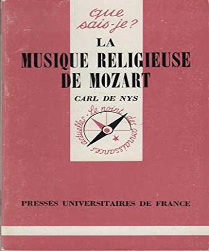 La musique religieuse de Mozart 9782130441946