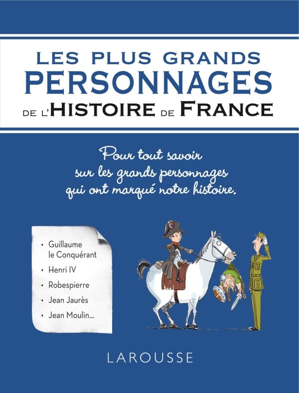 Les plus grands personnages de l'Histoire de France 9782035889874