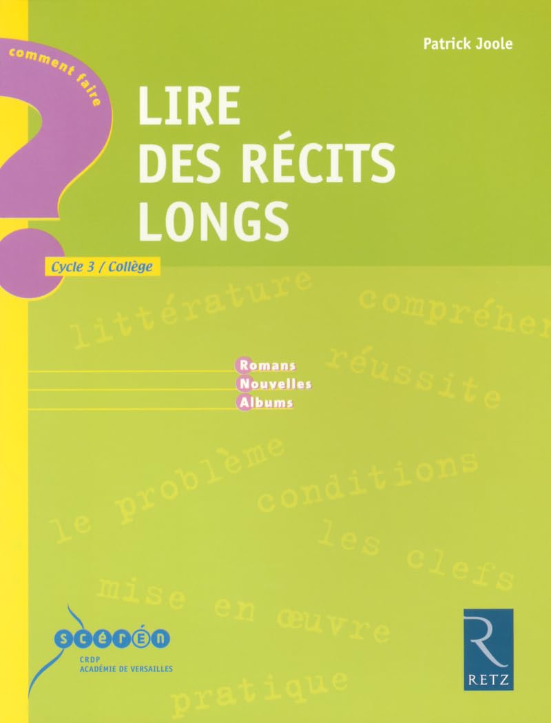 Lire des récits longs 9782725623689