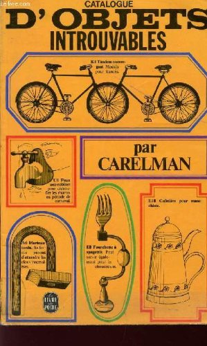 Catalogue d'objets introuvables 9782253002741