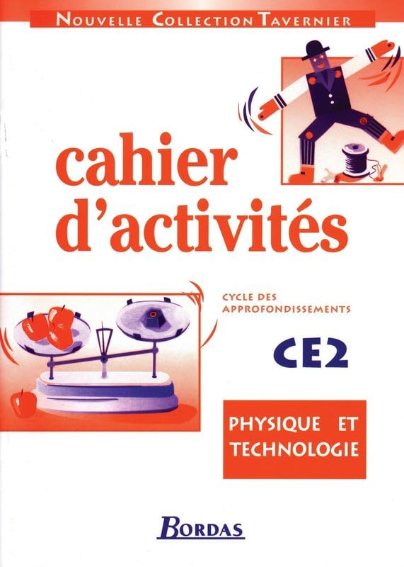 Cahier d'activités physique technologie CE2 9782040281854