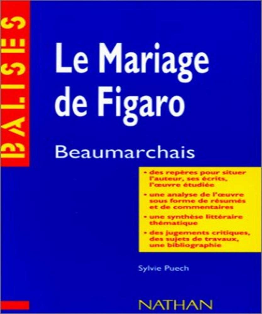 Le Mariage de Figaro 9782091886145