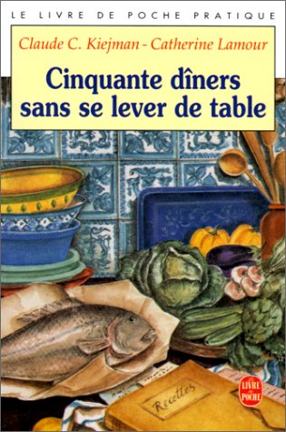 50 dîners sans se lever de table 9782253081487