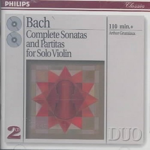 Bach, J.S.: Complete Sonatas & Partitas for Solo Violin [2 Discs] 0028943873628