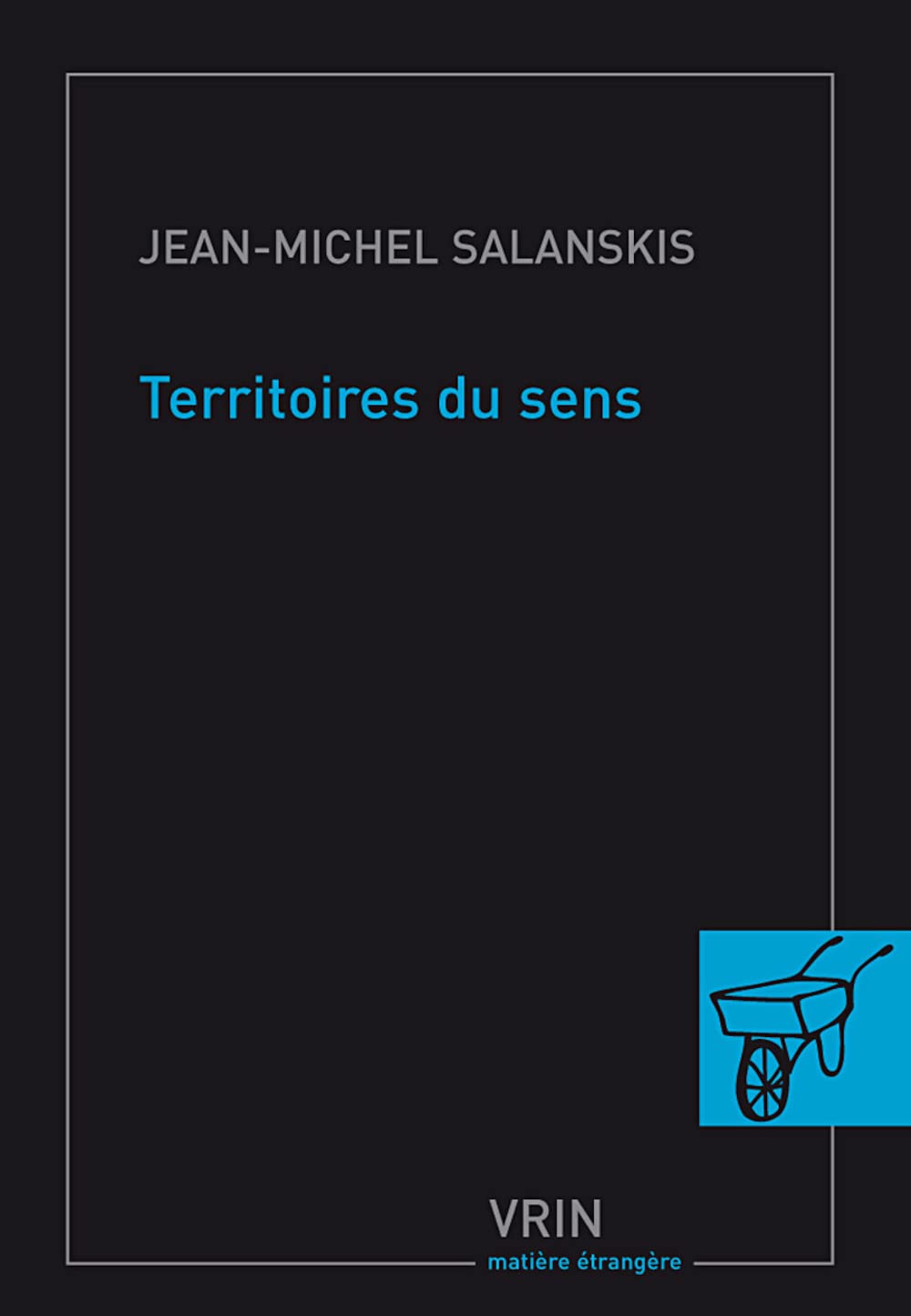 Territoire du Sens. Essais d'Ethanalyse 9782711618859