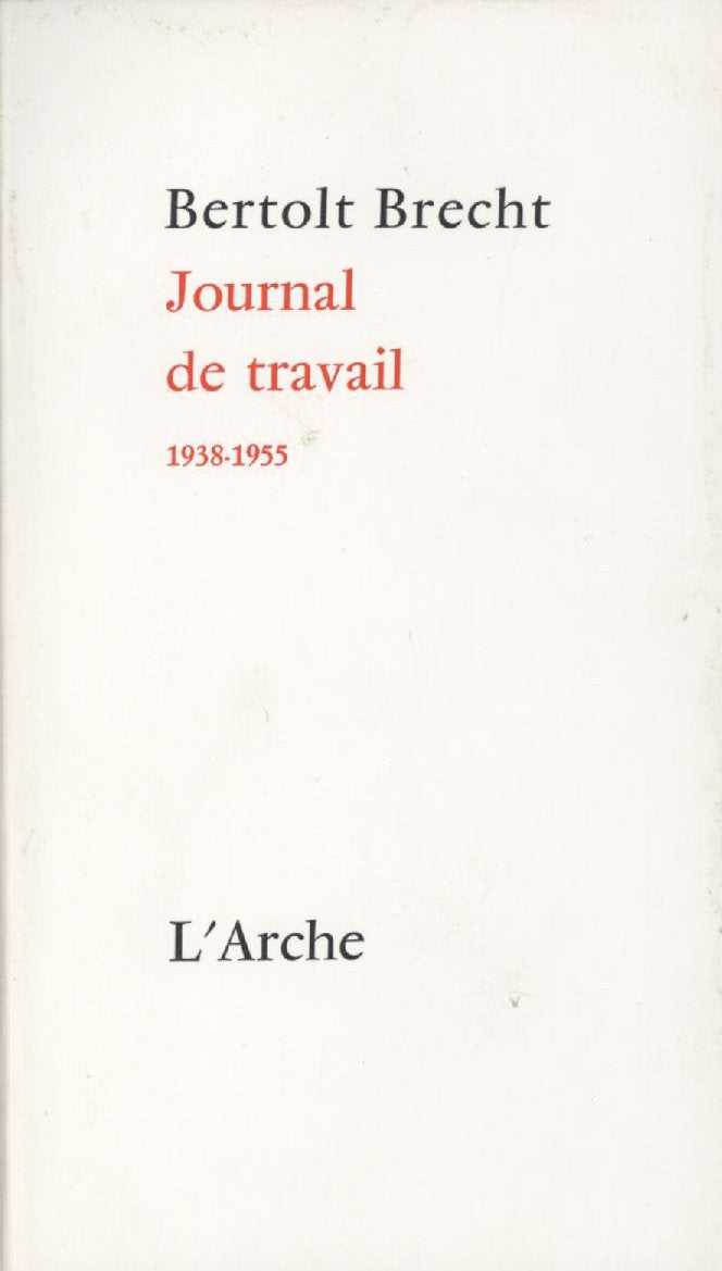 Journal de travail, 1938-1955 9782851811677