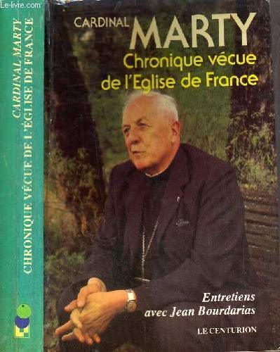 chronique vecue de l eglise de France 9782227320239