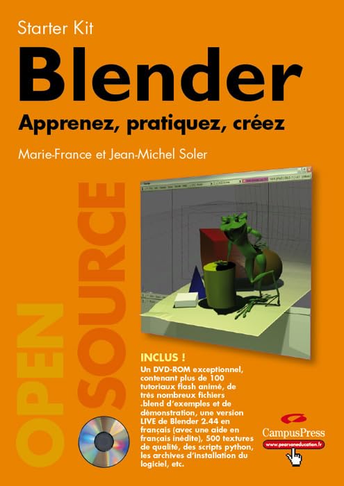 BLENDER APPRENEZ, PRATIQUEZ, CREEZ 9782744021749