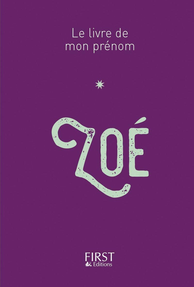 Le Livre de mon prénom - Zoé 42 9782412029480