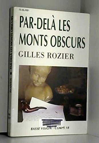 Par-delà les monts obscurs 9782843791536