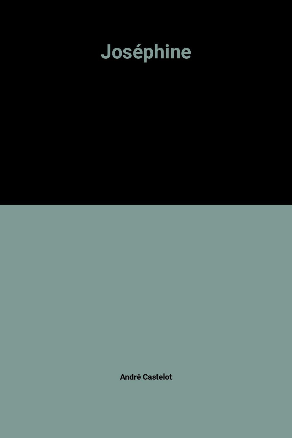 Joséphine 9782724206548