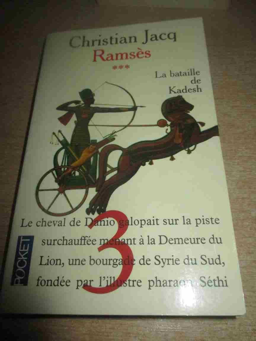 ramses tome 3 : la bataille de kadesh 9782738215826