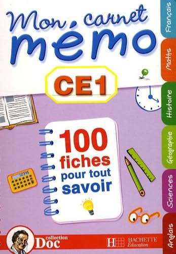 Mon carnet mémo CE1 9782011697615