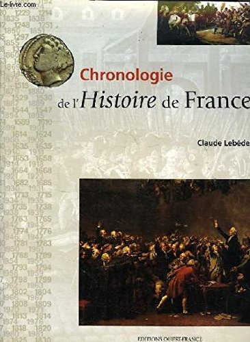 Chronologie De L'Histoire De France 9782737328640