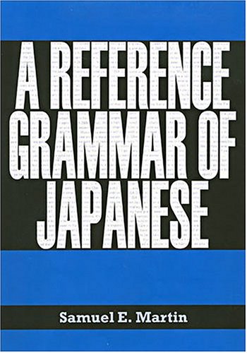 A Reference Grammar of Japanese 9780824828189