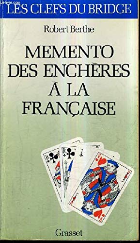 Mémento des enchères à la française 9782246439219