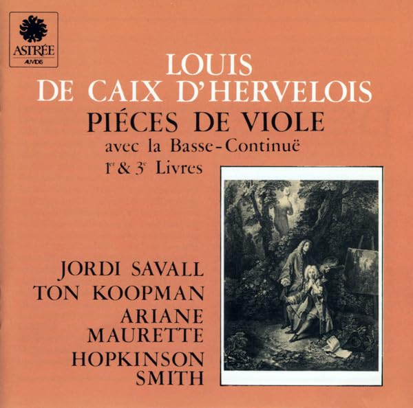 Caix d'Hervelois : Pièces pour viole 3298490077672