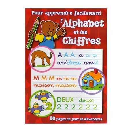 Pour apprendre facilement l'alphabet et les chiffres 9782754204491