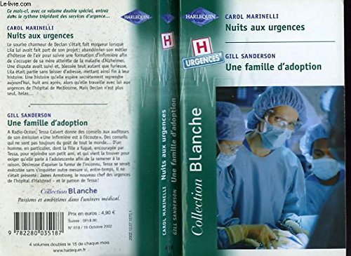 NUITS AUX URGENCES+FAMILLE D'ADOPTION 9782280035187
