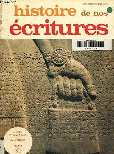 EN SAVOIR PLUS£HISTOIRE DE NOS ECRITURES 9782010087516